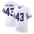 M.Vikings #43 Andrew Van Ginkel Player White Alternate Legend Home Game Ldoa Stitched Jerseys
