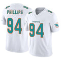 M.Dolphins #94 Jordan Phillips Player White Limited Vapor F.U.S.E. Home Game Ldoa Stitched Jerseys
