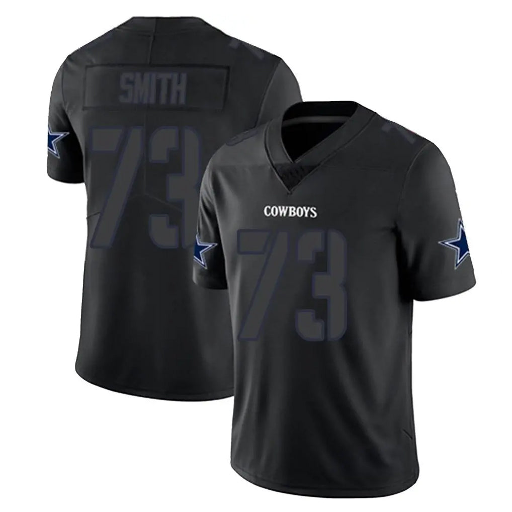 D.Cowboys #73 Tyler Smith Player Black Impact Limited Home Game Ldoa Stitched Jerseys