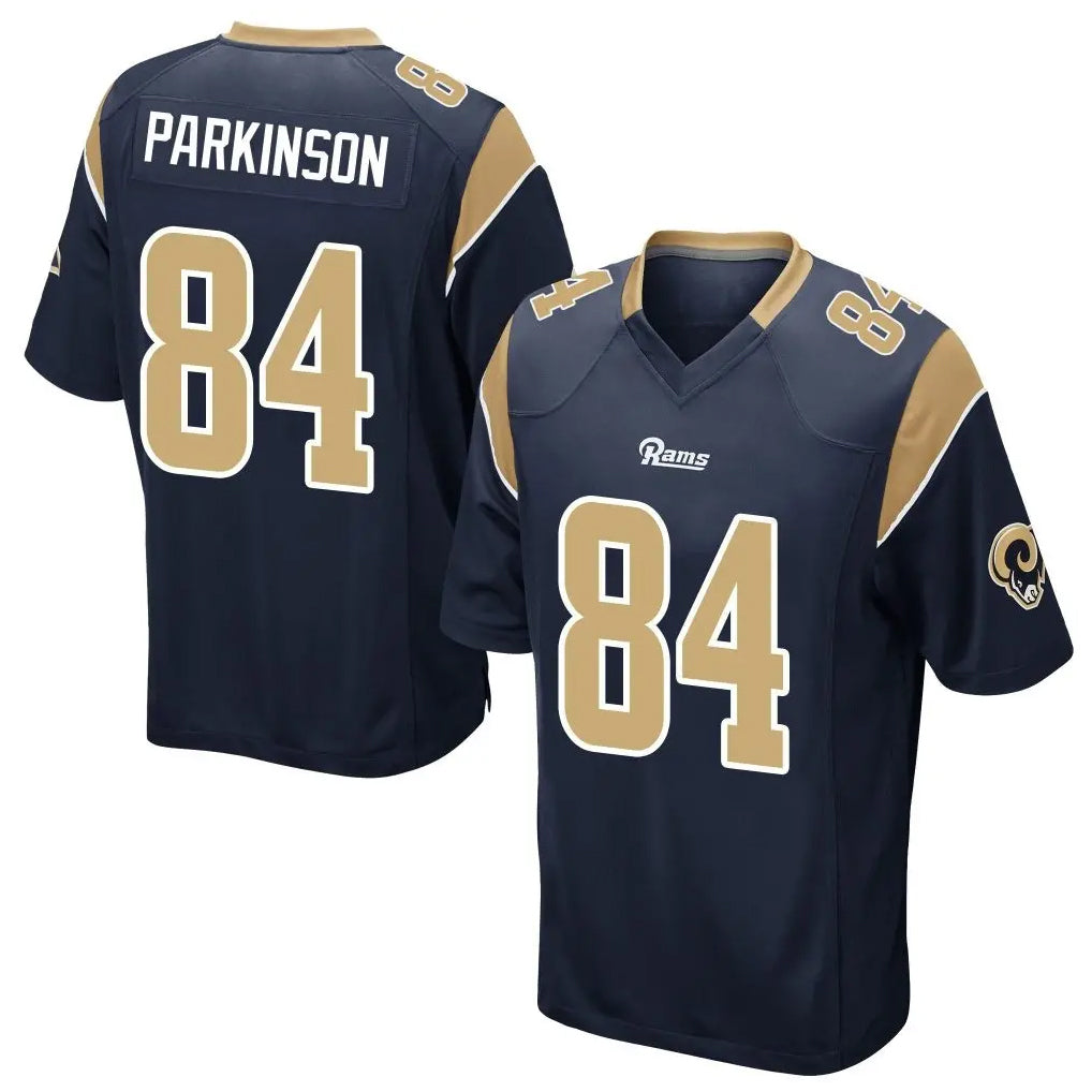 LA.Rams #84 Colby Parkinson Player Navy Home Game Ldoa Stitched Jerseys