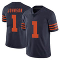 C.Bears #1 Jaylon Johnson Player Navy Blue Alternate Vapor Untouchable Limited Ldoa Stitched Jerseys