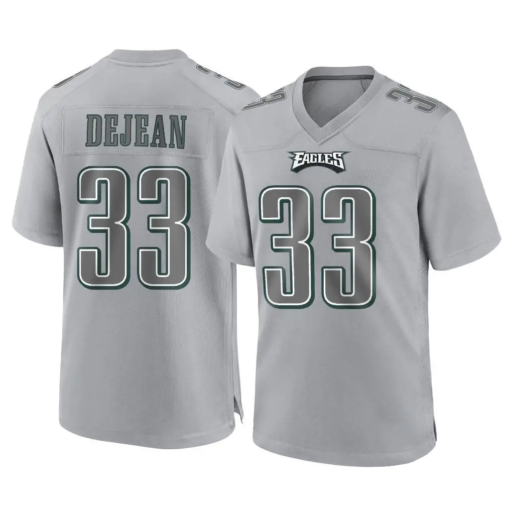P.Eagles #33 Cooper DeJean Player Gray Atmosphere Fashion Home Game Ldoa Stitched Jerseys