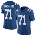 IN.Colts #71 Matt Goncalves Player Royal Limited Vapor Untouchable Home Game Ldoa Stitched Jerseys