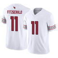 A.Cardinals #11 Larry Fitzgerald Player White Vapor F.U.S.E. Limited Home Game Ldoa Stitched Jerseys