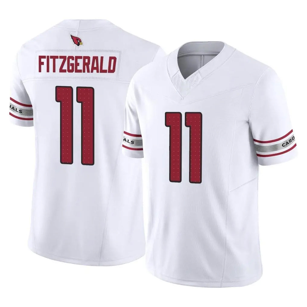 A.Cardinals #11 Larry Fitzgerald Player White Vapor F.U.S.E. Limited Home Game Ldoa Stitched Jerseys