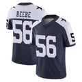 D.Cowboys #56 Cooper Beebe Player Navy-White Limited Alternate Vapor Untouchable Home Game Kdoa Stitched Jerseys