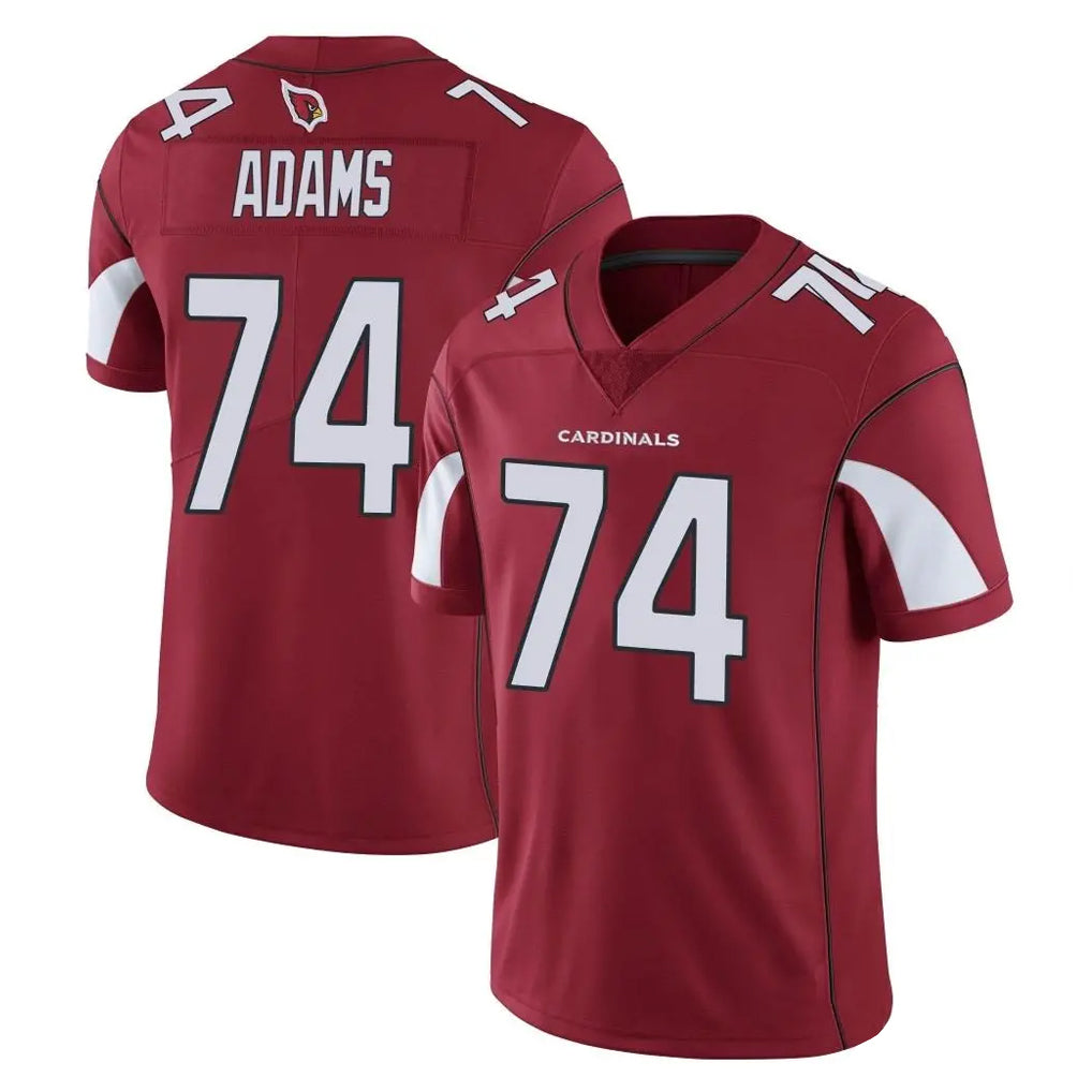 A.Cardinals #74 Isaiah Adams Player Cardinal Vapor Limited Home Game  Ldoa Stitched Jerseys