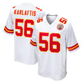 KC.Chiefs #56 George Karlaftis Player White Home Game Ldoa Stitched Jerseys