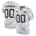 Custom C.Panthers Arctic Camo Salute to Service Limited Game Any Name & Numbers Ldoa Stitched Jerseys