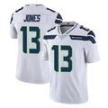 S.Seahawks #13 Ernest Jones IV Player White Limited Vapor Untouchable Home Game Ldoa Stitched Jerseys