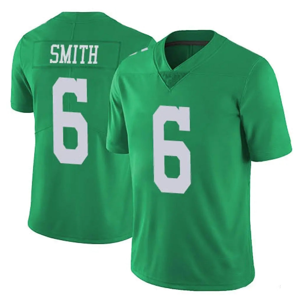 P.Eagles #6 DeVonta Smith Player Green Limited Vapor Untouchable Home Game Ldoa Stitched Jerseys