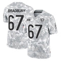 C.Bears #67 Garrett Bradbury Player Arctic Camo Salute to Service Limited Ldoa Stitched Jerseys