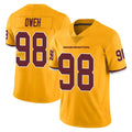 W.Commanders #98 Odafe Oweh Player Gold Limited Color Rush Home Game Ldoa Stitched Jerseys