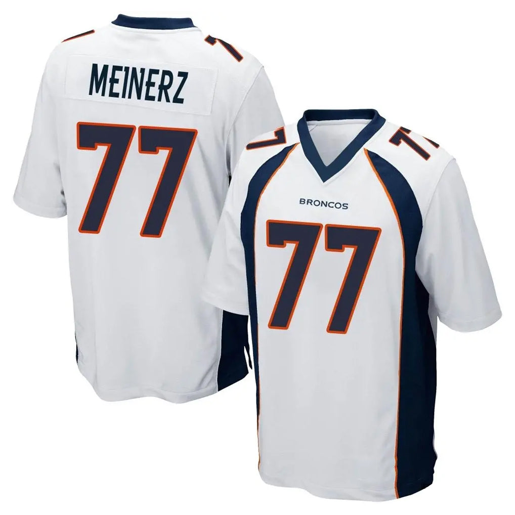 D.Broncos #77 Quinn Meinerz Player White Game Ldoa Stitched Jerseys