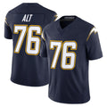 LA.Chargers #76 Joe Alt Player Navy Vapor F.U.S.E. Limited Home Game Ldoa Stitched Jerseys