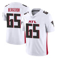 A.Falcons #65 Matthew Bergeron Player White Vapor Untouchable Limited Home Game Ldoa Stitched Jerseys
