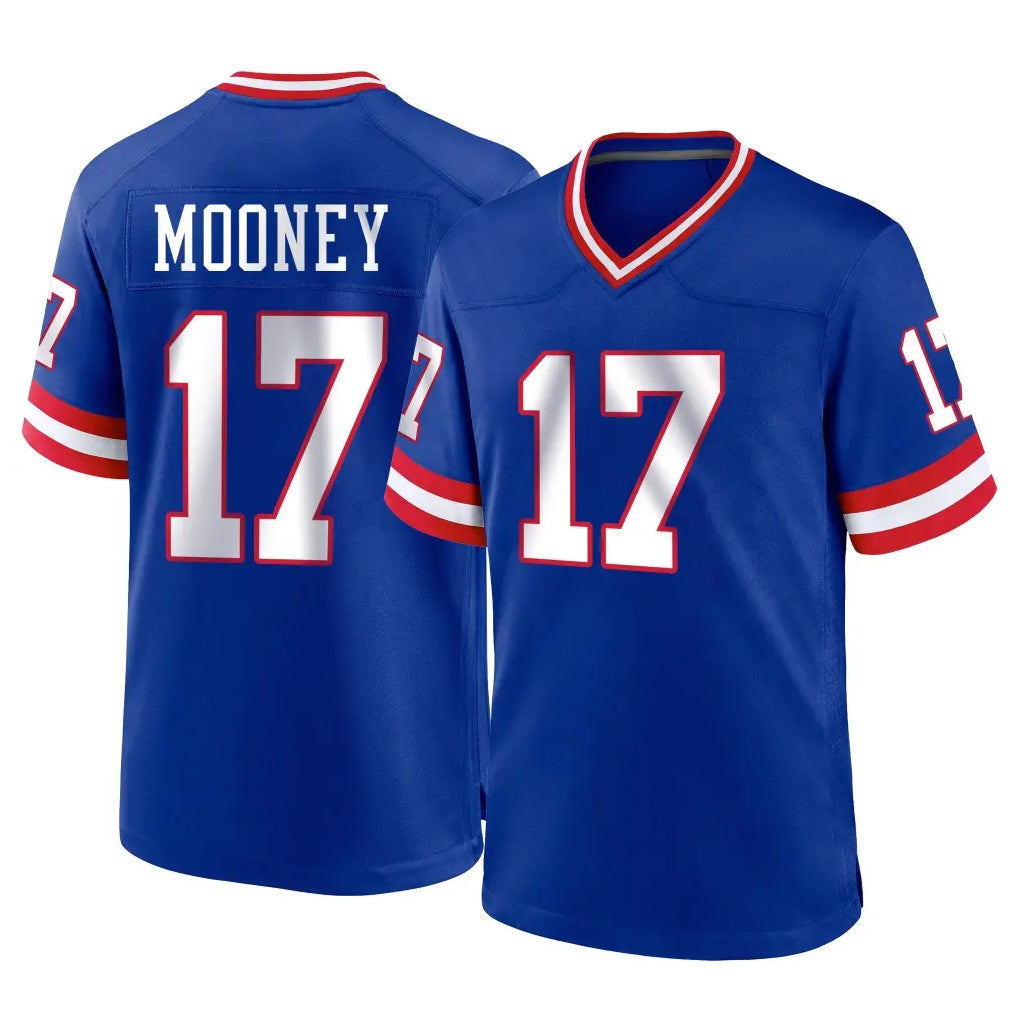 NY.Giants #17 Darnell Mooney Player Royal Classic Home Game Ldoa Stitched Jerseys