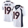 D.Broncos #19 Marvin Mims Jr. Player White Vapor Untouchable Limited Home Game Ldoa Stitched Jerseys