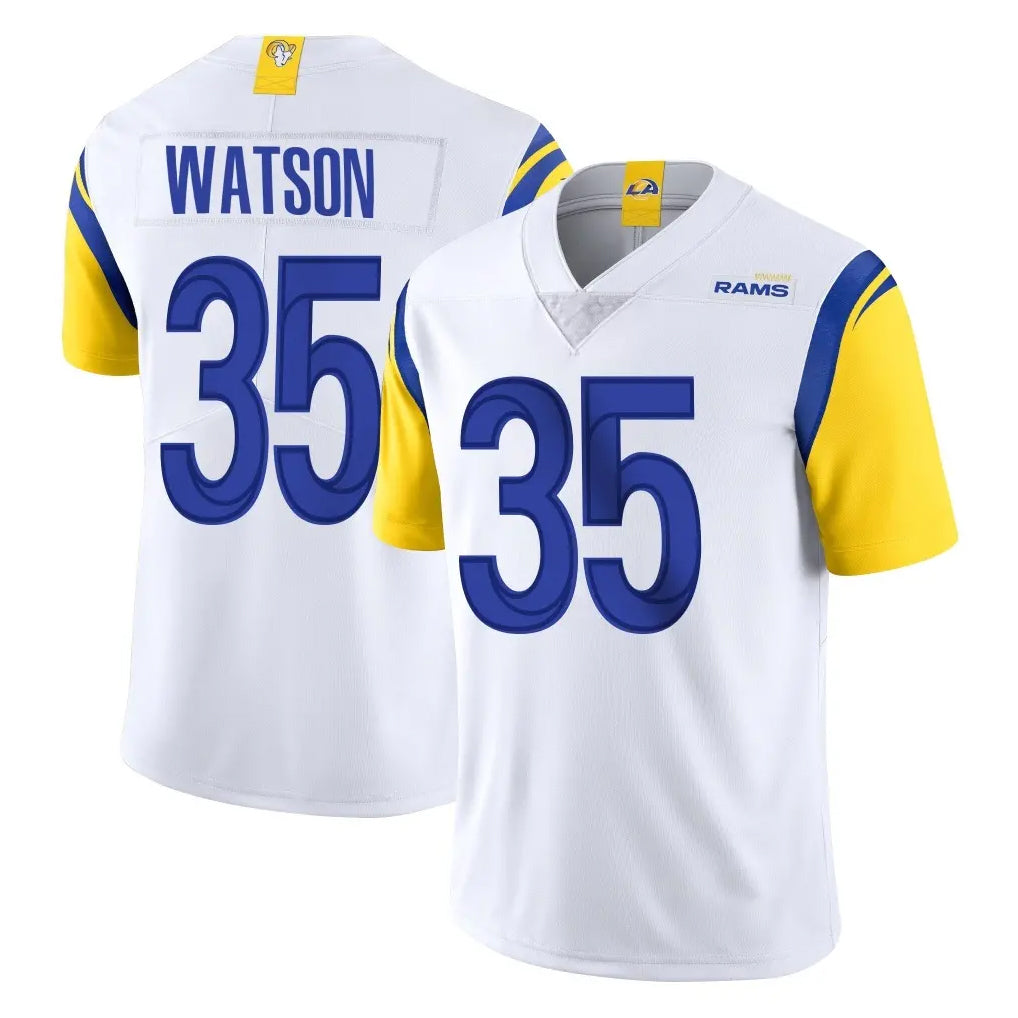 LA.Rams #35 Jaylen Watson Player White Limited Vapor Untouchable Home Game Ldoa Stitched Jerseys