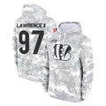 C.Bengals #97 Dexter Lawrence II Player Arctic Camo Salute to Service Pullover Hoodie Limited Ldoa Stitched Jerseys