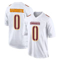 W.Commanders #0 Mike Sainristil Player White Tundra Fashion Home Game Ldoa Stitched Jerseys