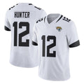J.Jaguars #12 Travis Hunter Player White Vapor F.U.S.E. Limited Home Game Ldoa Stitched Jerseys