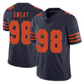 C.Bears #98 Montez Sweat Player Navy Blue Alternate Vapor Untouchable Limited Ldoa Stitched Jerseys