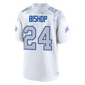 B.Bills #24 Cole Bishop Player White Rivalries Collection Game Ldoa Stitched Jerseys