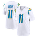 LA.Chargers #11 Cameron Dicker Player White Home Game Ldoa Stitched Jerseys