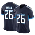 T.Titans #26 Marcus Harris Player Navy Limited Vapor F.U.S.E. Home Game Ldoa Stitched Jerseys