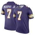 M.Vikings #7 Byron Murphy Jr. Player Purple Limited Classic Home Game Ldoa Stitched Jerseys