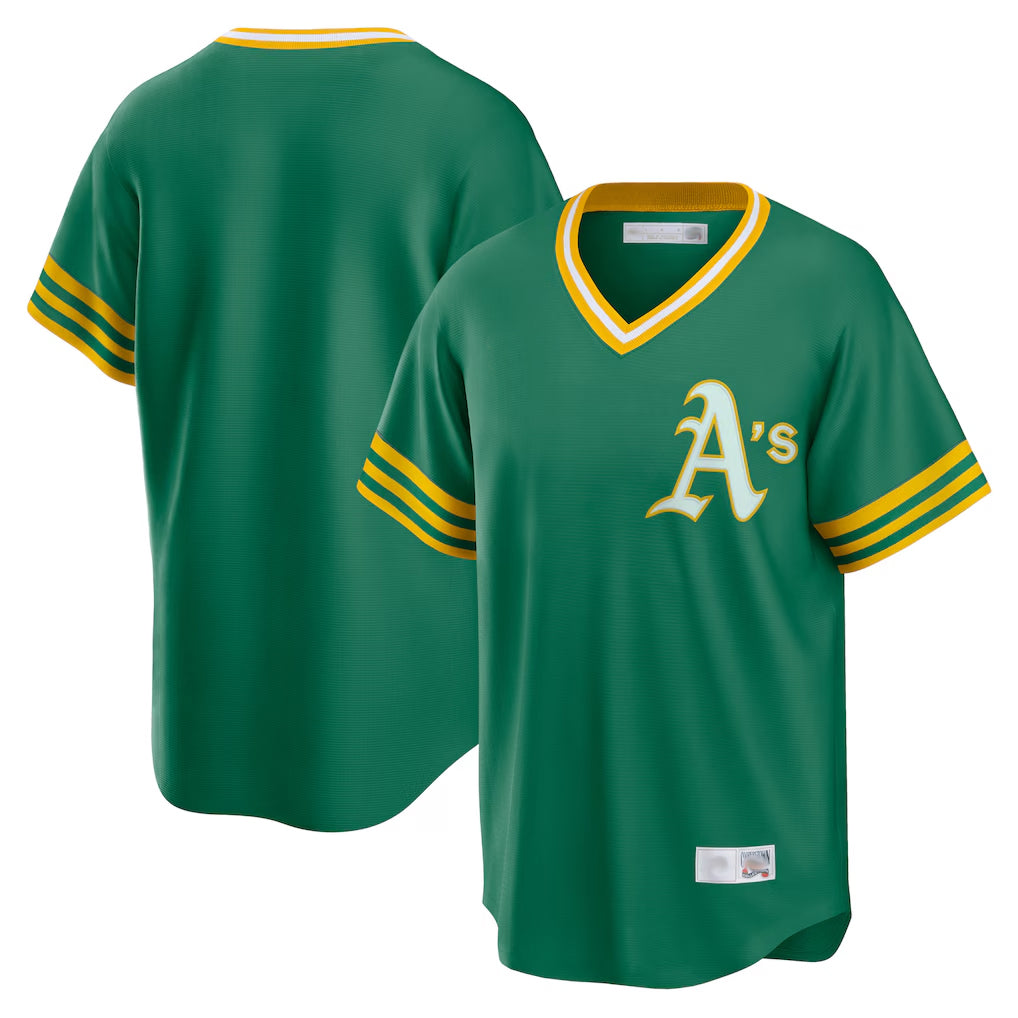 Athletics ## Athletics Blank Player Kelly Green T-shirt Cooperstown Collection Game Ldoa Stitched Jerseys