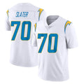 LA.Chargers #70 Rashawn Slater Player White Limited Vapor Untouchable Home Game Ldoa Stitched Jerseys