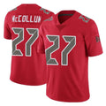 TB.Buccaneers #27 Zyon McCollum Player Red Limited Color Rush Home Game Ldoa Stitched Jerseys