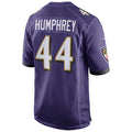 B.Ravens #44 Marlon Humphrey Player Purple Alternate Home Game Ldoa Stitched Jerseys