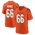 C.Bengals #66 Dalton Risner Player Orange Home Game Ldoa Stitched Jerseys