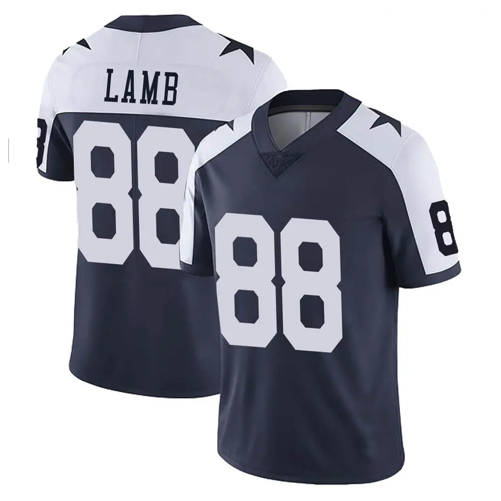 D.Cowboys #88 CeeDee Lamb Player Navy-White Limited Alternate Vapor Untouchable Home Game Ldoa Stitched Jerseys