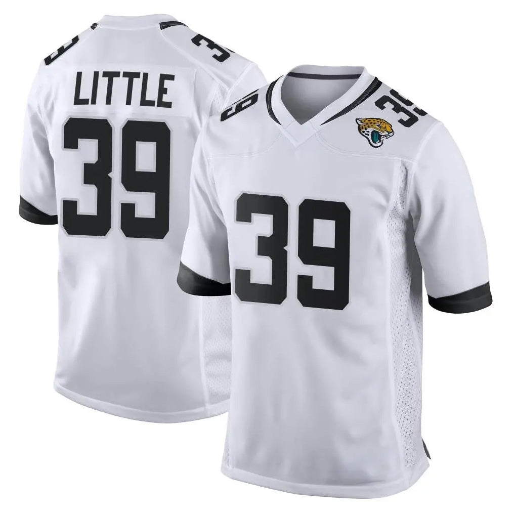 J.Jaguars #39 Cam Little Player White Home Game Ldoa Stitched Jerseys