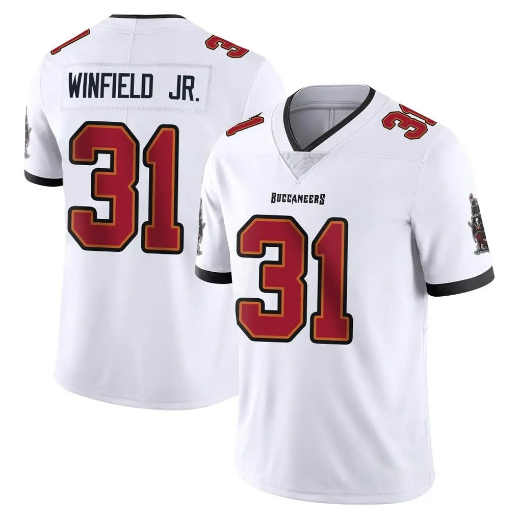 TB.Buccaneers #31 Antoine Winfield Jr. Player White Limited Vapor Untouchable Home Game Ldoa Stitched Jerseys