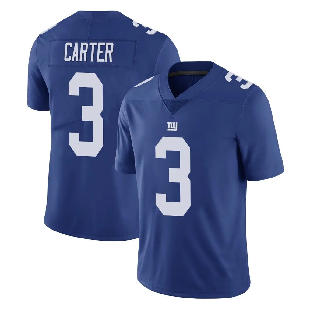 NY.Giants #3 Abdul Carter Player Royal Limited Vapor Untouchable Home Game Ldoa Stitched Jerseys