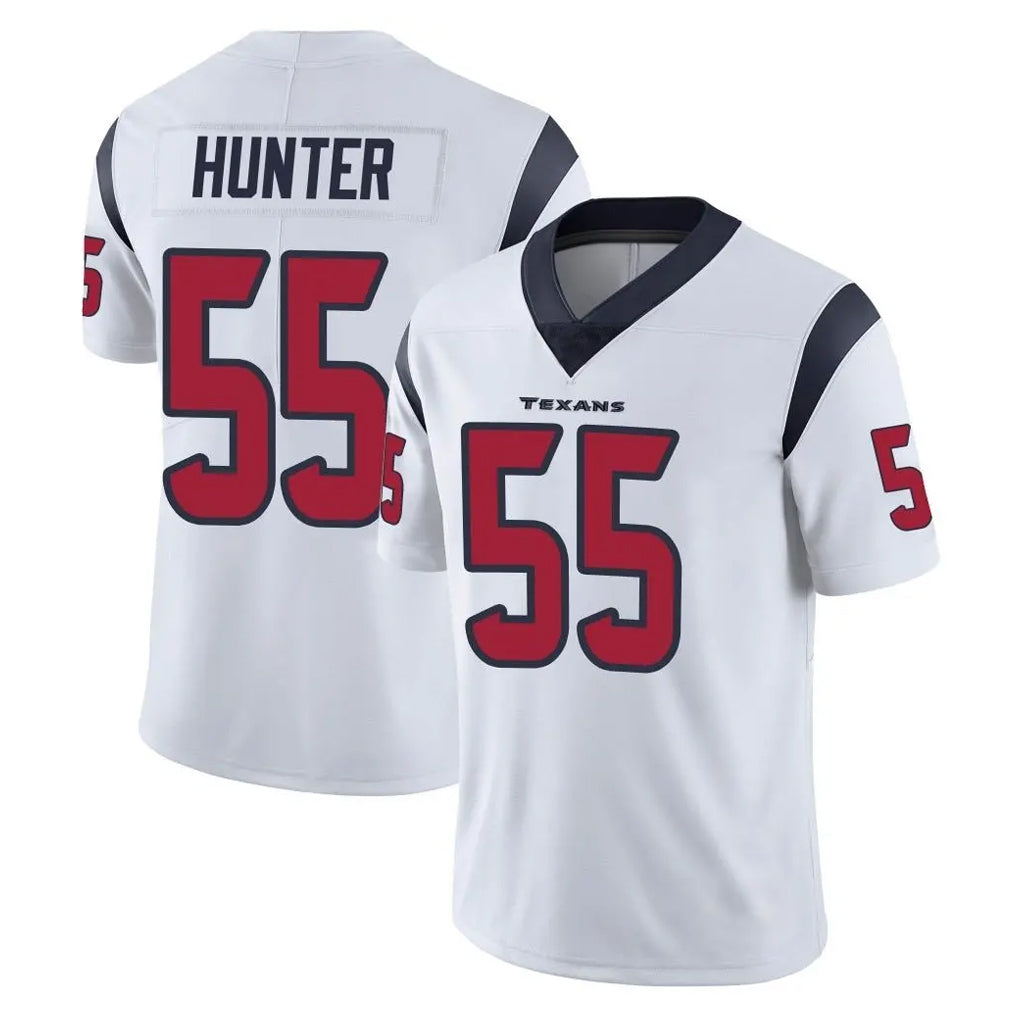H.Texans #55 Danielle Hunter Player White Limited Vapor Untouchable Home Game Ldoa Stitched Jerseys