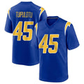 LA.Chargers #45 Tuli Tuipulotu Player Royal Home Game Ldoa Stitched Jerseys