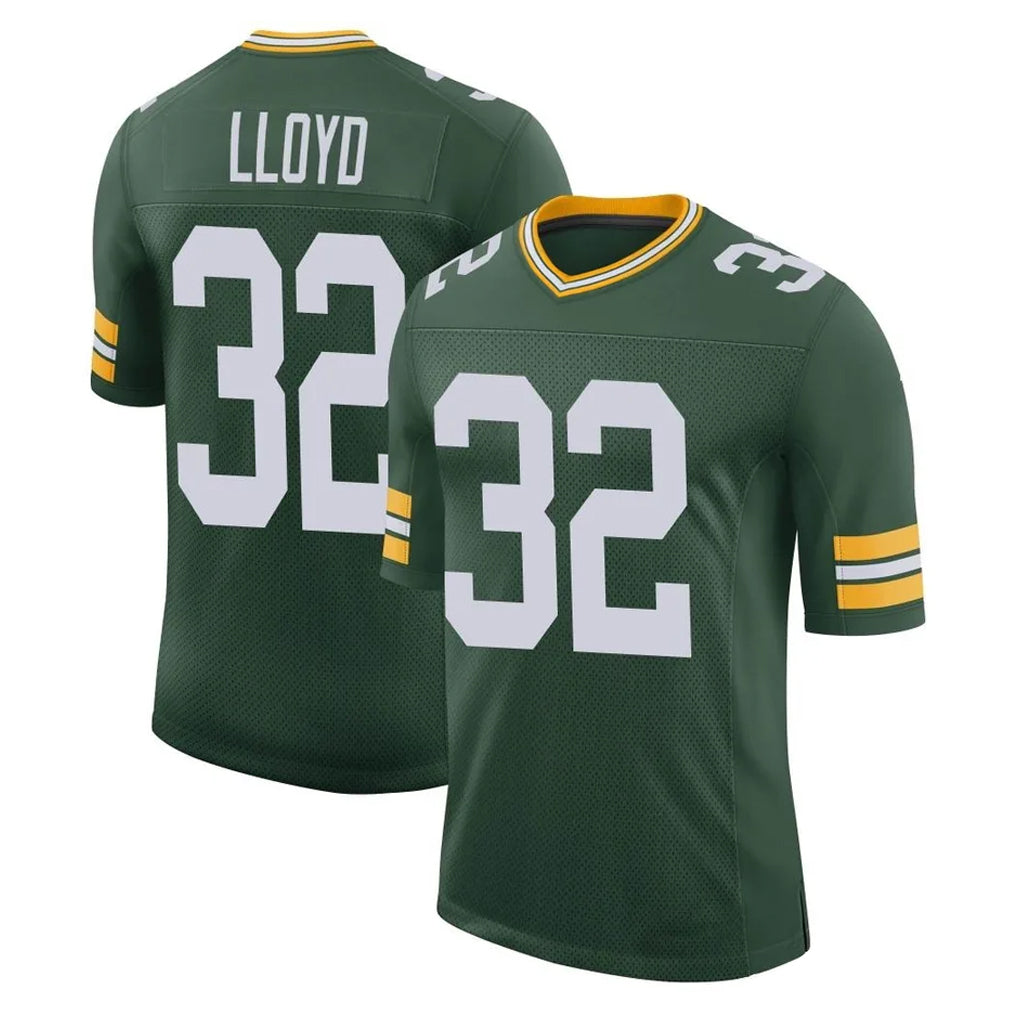 GB.Packers #32 MarShawn Lloyd Player Green Limited Classic Home Game Ldoa Stitched Jerseys