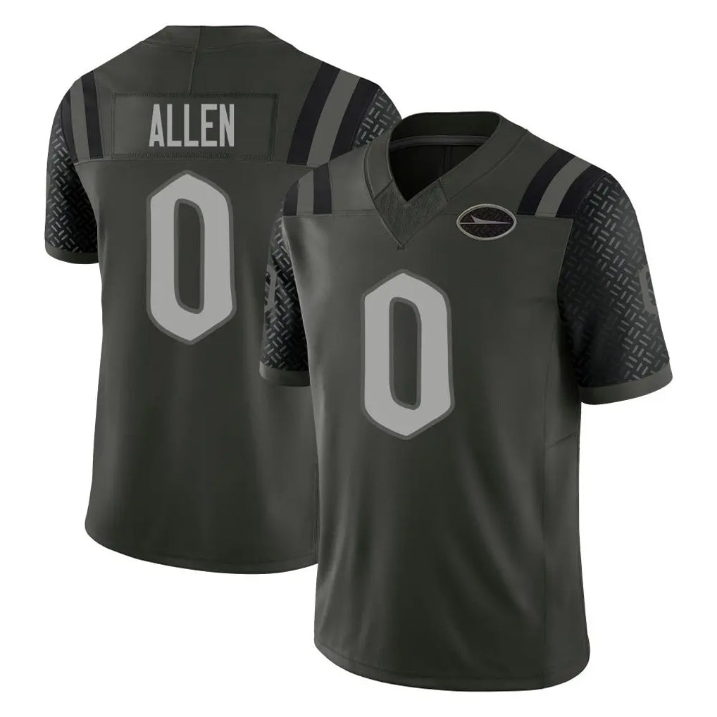 NY.Jets #0 Braelon Allen Player Green Limited 2025 Rivalries Collection Home Game Ldoa Stitched Jerseys