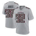 A.Falcons #32 Cash Jones Player Gray Fashion Home Game Ldoa Stitched Jerseys