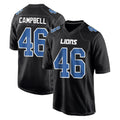 D.Lions #46 Jack Campbell Player Black Fashion Home Game Ldoa Stitched Jerseys