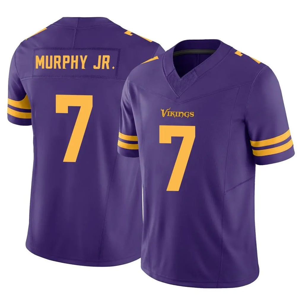 M.Vikings #7 Byron Murphy Jr. Player Purple Limited Alternate Vapor F.U.S.E. Home Game Ldoa Stitched Jerseys