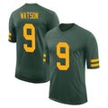 GB.Packers #9 Christian Watson Player Green Alternate Vapor Home Game Ldoa Stitched Jerseys