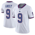 NY.Giants #9 Lsaiah Likely Player White Color Rush Home Game Ldoa Stitched Jerseys
