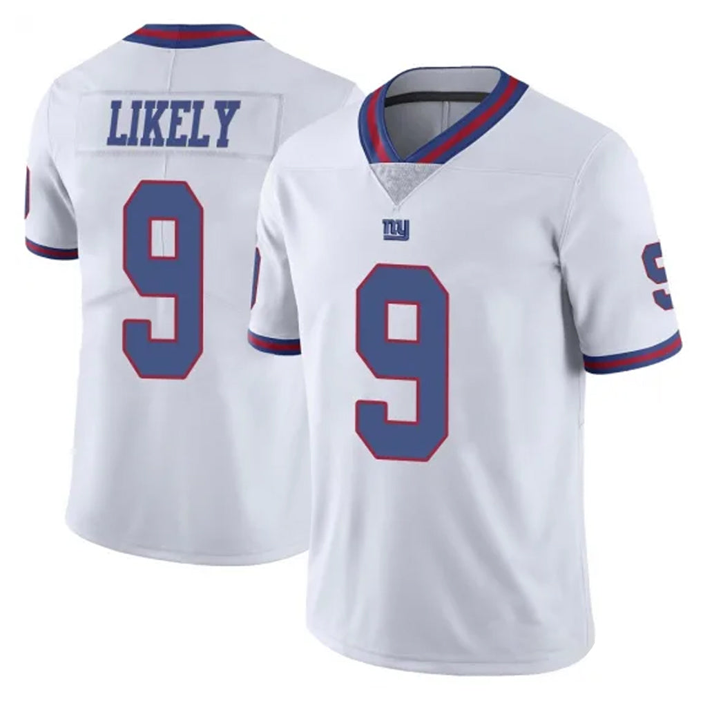 NY.Giants #9 Lsaiah Likely Player White Color Rush Home Game Ldoa Stitched Jerseys